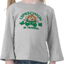 Leprechaun in Training Toddler Long Sleeve T Shirt
