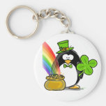 Leprechaun Penguin Key Chains