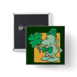 Leprechaun Pinback Buttons