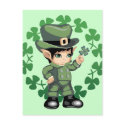 Leprechaun postcards
