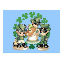 Leprechaun Postcard