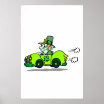Leprechaun Racer Print