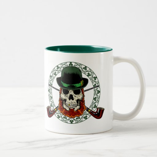 Leprechaun Skull (Irish) Coffee Mug