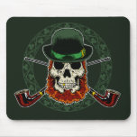Leprechaun Skull Mouse Pad mousepads