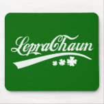 Leprechaun St Patricks Day Irish Shamrock mousepads