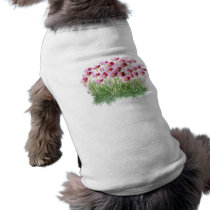 Leptosiphon Parviflorus, var Rosaceus Dog T-shirt