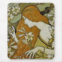 L'Ermitage Art Nouveau Mouse Pad