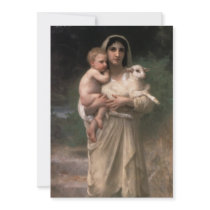 Les Agneaux fine art Invitation