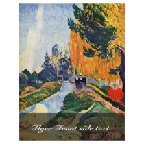 Les Alyscamps By Gauguin Paul (Best Quality) Flyers