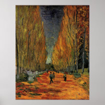 Les Alyscamps by Vincent van Gogh Posters