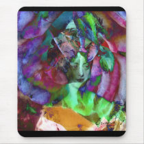 Les Charmeuses: Marie-Caroline Portrait Mousepad