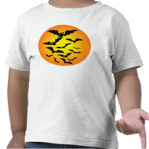 Les chauve-souris d'Halloween - T-shirt