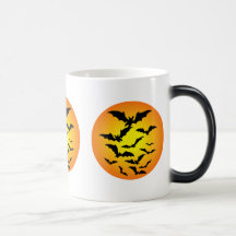 Les chauve-souris d'Halloween - Tasse À Café