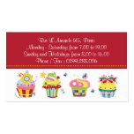 Les Cupcakes - Bakery Business Cards business cards
