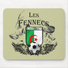 Les Fennecs Africa Khaki Green Algeria Mousepad