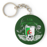 Les Fennecs flag of Algeria Algerie Keychain