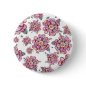 Les Fleurs buttons
