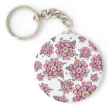 Les Fleurs keychains