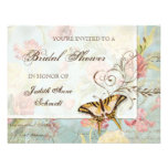 Les Fleurs Peony Rose Tulip Floral Flowers Wedding Personalized Invitations