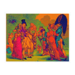 les invisibles 1810 fashion cartoon postcards