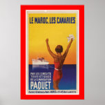 Les Maroc, Les Canaries - Paquet posters