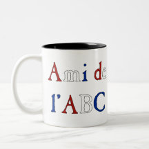 Les Misérables Love: Ami de l'ABC Mug Tricolor
