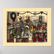 Les Misérables Love: Les Amis Christmas Poster