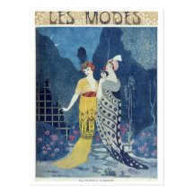 Les Modes Post Card