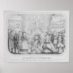 Les Splendeurs de la Republique' , 1872 Print