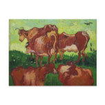 les vaches van gogh postcards