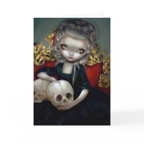 "Les Vampires: Les Crânes" Greeting Card