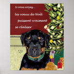 Les Voeux de Noel poster posters