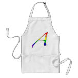 Lesbian and Gay Pride "Scarlet" Letter A Apron