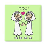 Lesbian Brides Magnet
