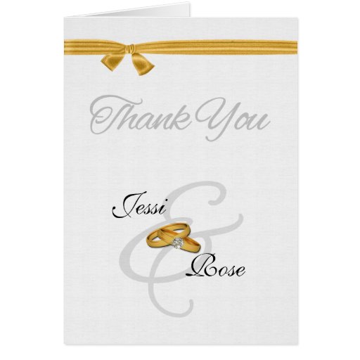 Lesbian Gay Wedding Thank You Two Brides Stationery Note Card Zazzle