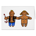 lesbian gingerbread couple cards