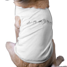 Lesbian in Sign Language Pet Tee