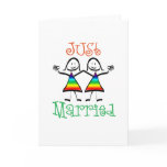 Lesbian Just Married Card
