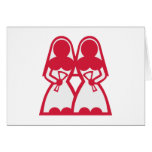 Lesbian Marriage Greeting Card