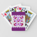 Lesbian Marriage Hearts Playing Cards