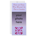 Lesbian Marriage Hearts rack cards