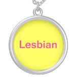 lesbian personalized necklace