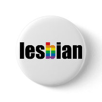 Lesbian Pride Button