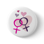 Lesbian Venus Entwined buttons