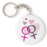 Lesbian Venus Entwined keychains