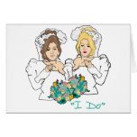 Lesbian Wedding Card