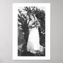 Lesbian Wedding Circa 1920 Poster