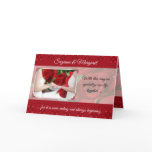 Lesbian Wedding Congratulations Personalised Card