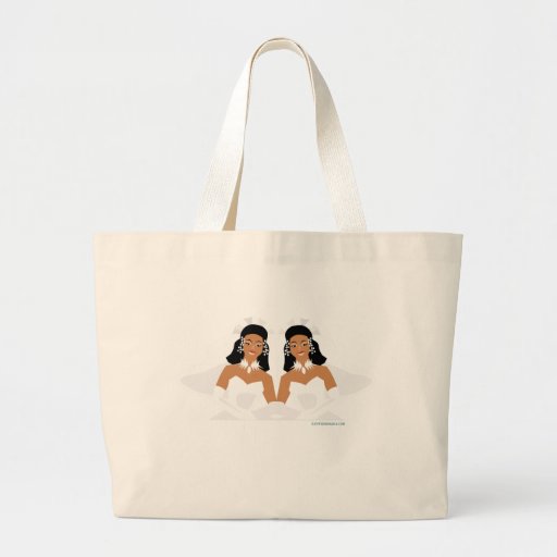Lesbian Wedding Favours Tote Bags