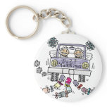 Lesbian Wedding Just Married Key Chain